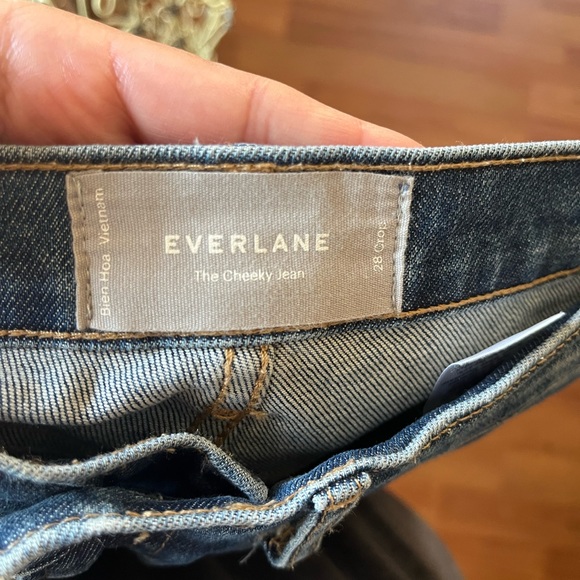 Everlane The Cheeky Jean in Faded Indigo (OG 2019 one) - Picture 5 of 7